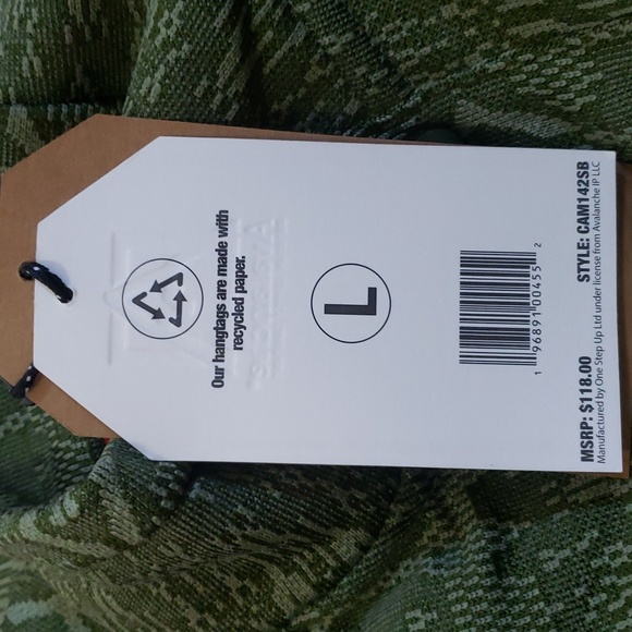 NWT Avalanche Outdoor Rossmore 1/4 Snap Button Pullover Green Size Large - Picture 15 of 16